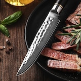 thumbnail of Hezhen - Damascus Steakmes - B1Z Classic series