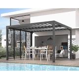 thumbnail of HABRITA Pergola Bioclimatique 10.80m² Gris Anthracite per3630mbi