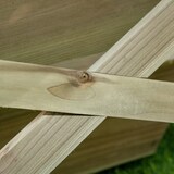 thumbnail of Outsunny Horta de Escada de 3 Níveis com Orifícios de Drenagem 71x61x77cm Natural