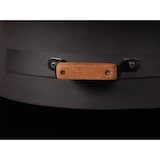 thumbnail of PURLINE Rundgrill mit runder Grillplatte und Grillrost aus schwarzem Stahl EFP55RB