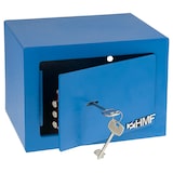 thumbnail of HMF 49216-05 Tresor mit Schlüssel, Möbeltresor klein, 23 x 17 x 17 cm, Blau