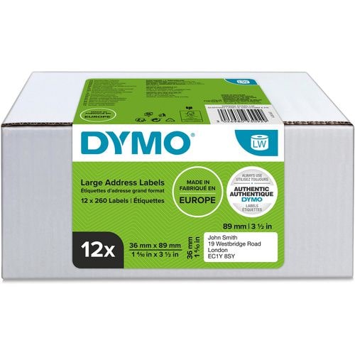 DYMO LW - Etiquetas grandes para direcciones - 36 x 89 mm - S0722410