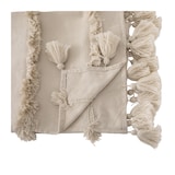 thumbnail of Atmosphera Row - 130 x 180 cm große, beige Tagesdecke aus 100 % PET.