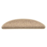 thumbnail of vidaXL Treppenmatten Selbstklebend Sisal-Optik 15 Stk. 56x17x3 cm Sand