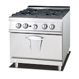 thumbnail of Cucina a Gas potenziata 4 fuochi con forno a Gas S/70 80x70 cm