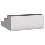 thumbnail of vidaXL Gartenblumentopf Silber 90 x 90 x 35 cm Edelstahl
