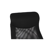thumbnail of SIGMA Chaise de bureau EC311, plastique/mesh, hauteur d'assise réglable, appuie-tête, noir