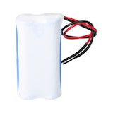 thumbnail of Akkupack 4,8V 5000mAh NiMH4850 F2x2 Doppelstange Notleuchten 20cm Kabel Doppelstange