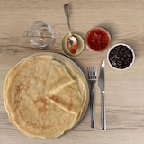thumbnail of Restootab - Tischplatte 90x90 Dekor Eiche delano