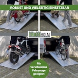 thumbnail of DREIBREIT by TRUTZHOLM 3-fach Auffahrrampe klappbar Alu  255cm 115 cm Breite 1020kg grau gelocht