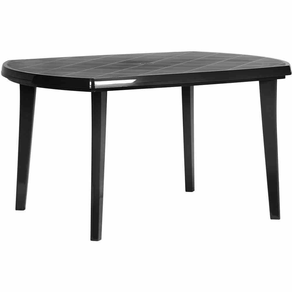 JARDIN Elise tafel 137x90 cm, grafiet