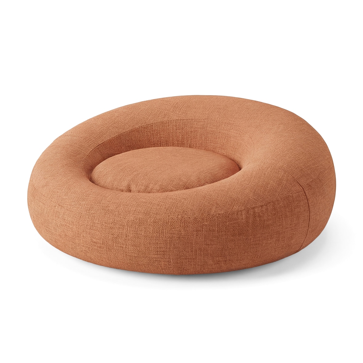 Rondo – Aufblasbares Liege Rund - Terracotta