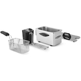 thumbnail of Orbegozo freidora profesional FDR 16, Termostato Regulable, 1,5 L, Indicadores Luminosos, asa de tacto frío, recogecables, acero inoxidable, 1500 W