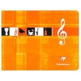 thumbnail of Clairefontaine 10x Notenheft 22x17 cm, Querformat, 24 Blatt 90g - Sortiert 3754C