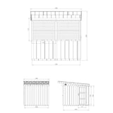 thumbnail of Quiosco SmartSide LP M950 – 236 x 250 cm – 6 m² m²