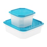 thumbnail of TATAY Top Flex - Recipiente Hermético Cuadrado de 0.3L con Cierre a Presión. Turquesa