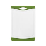 thumbnail of Tarrington House Schneidebrett, Kunststoff, 29 x 20 cm, mit Saftrille, weiß/grün