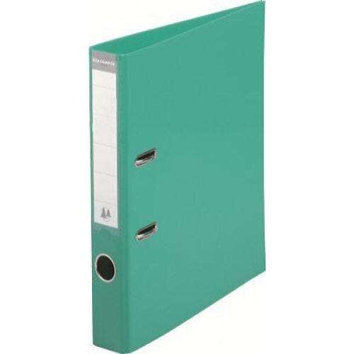 Lot de 10 Classeur à levier A4, dos 50mm, recouvert PVC, coloris vert