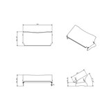 thumbnail of Dataflex Dokumentenhalter/Konzepthalter aus klarem Acryl (49.410)