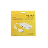 thumbnail of Delock Display-Adapter DisplayPort M HD-15 HDMI 19-polig W