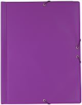 thumbnail of Pasta de PVC com abas tamanho folio violeta