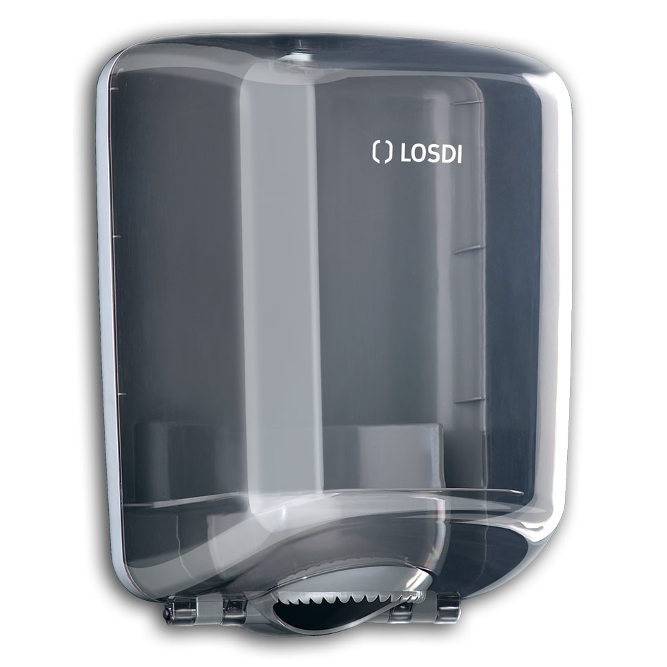 Dispensador de papel mecha ELEGANCE de ABS Fumé marca LOSDI