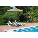 thumbnail of garbar MASTER-ANDORRA Set 2+1 Tumbona-Mesa Auxiliar Exterior Blanco