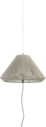 thumbnail of SAIGON OUT C70 Tragbare Lampe und Aufhängung grau/beige Lochkappe