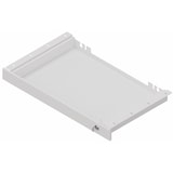 thumbnail of bümö Schreibtisch Schublade für Laptop & Notebooks abschließbar aus Metall in weiß mit Schloss und Antirutschmatte - Unterbauschublade für Bürortische