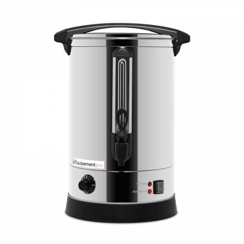 Dispensador de agua caliente de acero inoxidable de 10 litros - 1500 vatios - 230 voltios - Equipementpro
