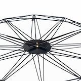 thumbnail of Relógio de Parede Moderno Preto Ø60cm Thinia Home