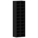 thumbnail of vidaXL Schuhschrank Schwarz Eichen-Optik 54x34x183 cm Holzwerkstoff