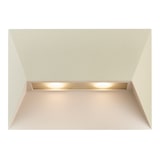 thumbnail of Applique murale PONTIO 27 Aluminium Sablé, H.19 - IP54 - GU10 / Extérieur