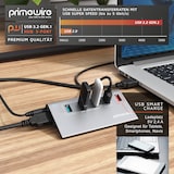 thumbnail of Primewire - USB HUB 3.2 Gen1, USB Adapter, USB Verteiler, 5-Port, kompatibel mit Windows Desktop-PCs, Notebooks, Laptops, MacBooks (bis 2015), Mac