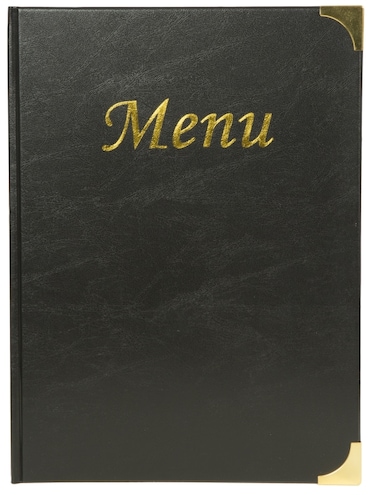 Menu, eenvoudig