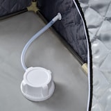 thumbnail of tectake Sauna de vapor móvel THERMALUXE II, 1000 W, 15 níveis de temperatura  Cinzento/Azul