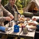 thumbnail of 2200W gasfornuis met stalen mantel + 4 x 190g KEMPER gaspatronen