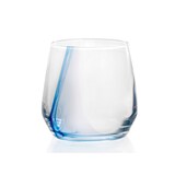 thumbnail of Bicchiere breeze in vetro trasparente con sfumatura blu cl 37
