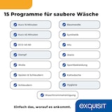 thumbnail of Exquisit Waschmaschine 7,5kg, Toplader, Waschmaschine schmal, Energieklasse A, 1200 U/Min, Startzeitvorwahl, Kurzprogramm, LTO1207-030A weiss