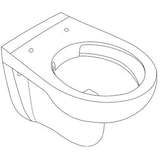 thumbnail of GROHE Wand-Tiefspül-WC Bau Keramik 39427Abgang waagerecht alpinweiß