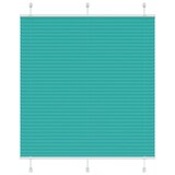 thumbnail of vidaXL Plissee Petrolgrün 115x150 cm Stoffbreite 114,4 cm Polyester