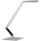 thumbnail of Tischleuchte Table Linear Base eckig mit Fuß Aluminium silber