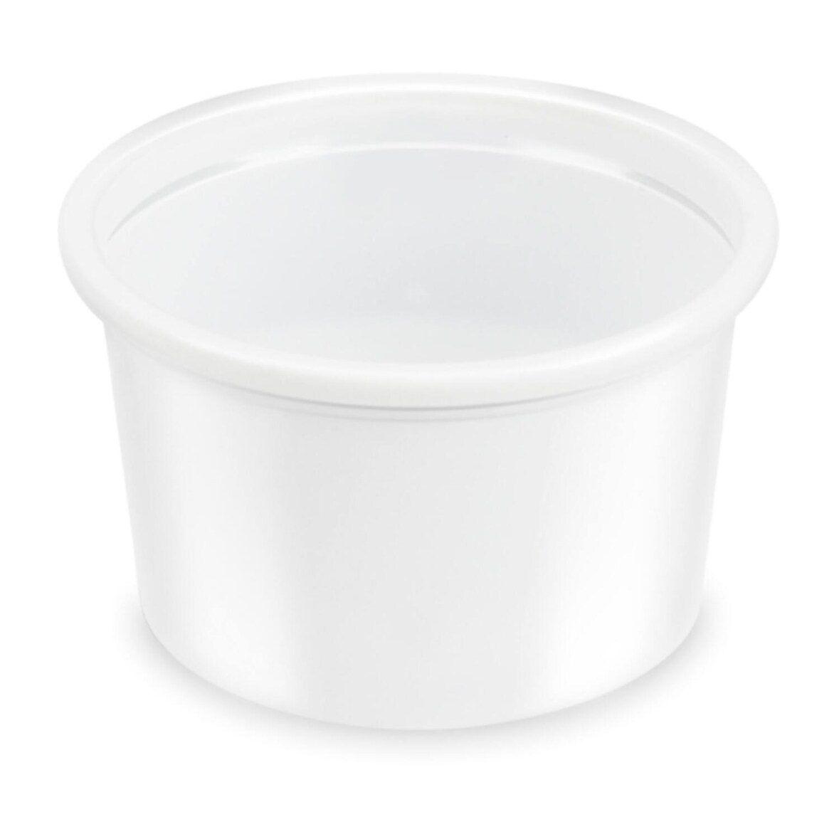 2500x Dressingbecher Feinkostbecher weiß PP 30 ml mit O 46 mm