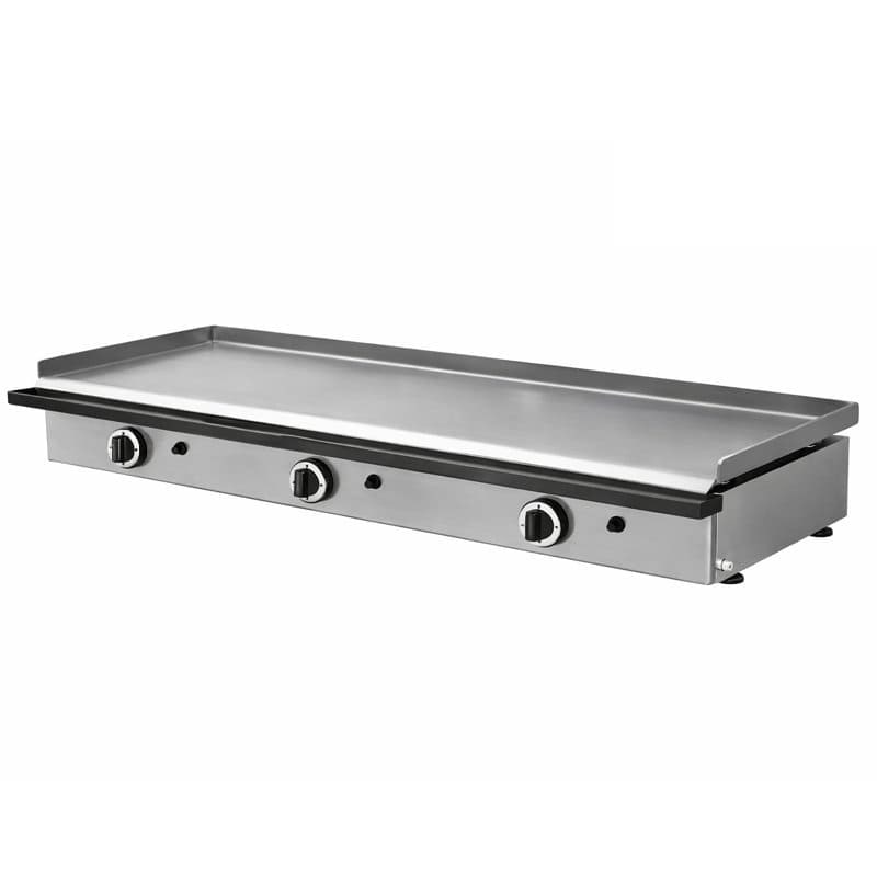 Maquimport - Plancha a gas desmontable de hierro de 1200 mm - Serie Eco