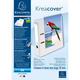 thumbnail of Exacompta - Réf. 53789E - Carton de 10 classeurs à levier A4 Prem'Touch Kreacover - Dos 70mm - Mécanique 75mm - 32 x 29 x 7 cm - Blanc