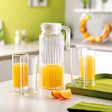 thumbnail of Luminarc Glazen Kan Met Deksel, 1,1 Liter, Quadro