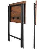 thumbnail of tectake Set di 2 tavolini Phoenix pieghevoli - industriale scuro - 404777