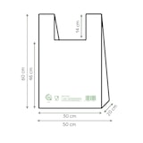 thumbnail of MONOUSO - Hemdchenbeutel Home Compost “Classic” 50x60cm 22,5µm (500 Stück)