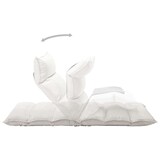 thumbnail of vidaXL Vloerstoel inklapbaar stof crème