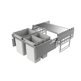 thumbnail of Naber Cox® Base 360 K/600-3, Abfallsammler hellgrau, H 360 mm 8012489